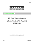 AC Flux Vector Control SERIE 18H