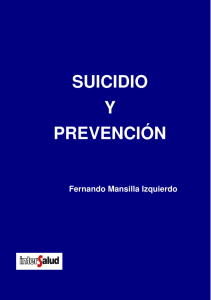 suicidio y prevención