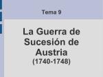 La guerra de Sucesión de Austria
