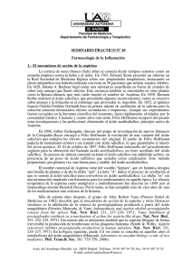 SEMINARIO PRACTICO N&ordm; 10 Farmacolog&iacute;a de la Inflamaci&oacute;n 1.