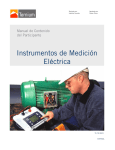 Instrumentos de Medición Eléctrica