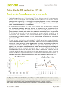Reino Unido: PIB preliminar (3T-15)