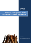 Marketing Social Aplicación Práctica: Editorial IEPALA y Librería