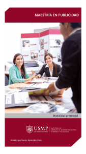 Maestria en publicidad