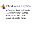 Sintaxis Python