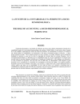 La función de la contabilidad. Una perspectiva socio