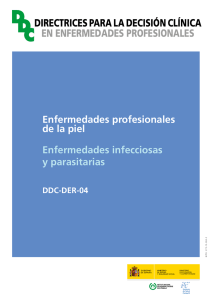 DDC-DER-04. Enfermedades infecciosas y parasitarias