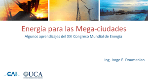 Energía para las Mega-ciudades