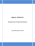 manual operativo - Ministerio de Desarrollo Social