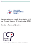 Recomendaciones ERC 2015 - Fundación Pública Urxencias