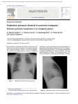 Hidatidosis pulmonar bilateral en paciente inmigrante