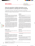 Infección parasitaria múltiple importada en una paciente pediátrica