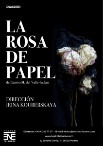 la rosa de papel - Teatro Tribueñe