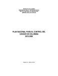 plan nacional para el control del cáncer en colombia 2012-2020