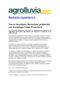 Rizobacter Argentina S_A_ Nuevo Inoculante