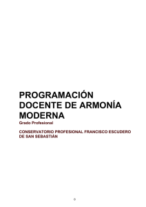 programacin docente de armona