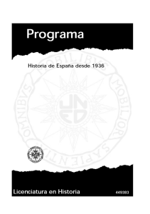 Historia de España desde 1936