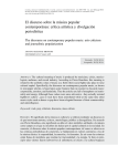 El discurso sobre la música popular - e