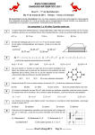 Nivel 5 - Com-Partida de Matemática del Uruguay