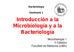 Introducción a la Microbiología y a la Bacteriología