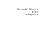 Evaluación Privada y Social de Proyectos