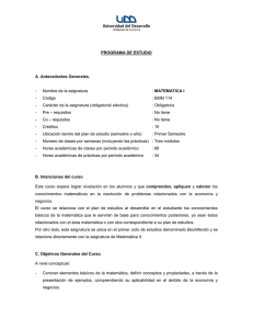 Formulario N&ordm;