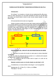 Pila ideal y pila real - Pagina del profesor Rubén Víctor Innocentini