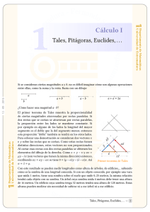01. Tales, Pitágoras, Euclides