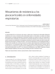 Mecanismos de resistencia a los glucocorticoides en enfermedades