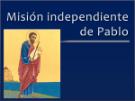 Misión independiente de Pablo
