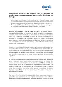 3 de Octubre, 2016 Philadelphia presenta por segundo año