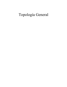 Topología General - Centro de Matematica