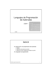Lenguajes de Programación de Autómatas - ISA-UMH