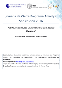 Jornada de Cierre Programa Amartya Sen edici&oacute;n 2016