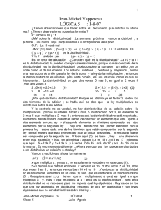 Jean-Michel Vappereau LÓGICA 5 : 1-8-07