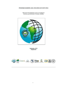 Manual de procedimientos para la IV Categoría ACC PBAF 2012
