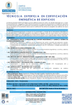 técnico/a experto/a en certificación energética de edificios