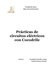 Prácticas de circuitos eléctricos con Cocodrile