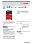 FPE‑1000‑CITY Módulo Enchufable City Tie