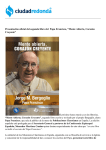 Presentación oficial del segundo libro del Papa
