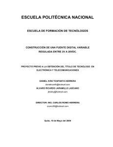 V - Repositorio Digital - EPN - Escuela Politécnica Nacional