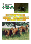 Directivas técnicas de alimentos para animales y sales