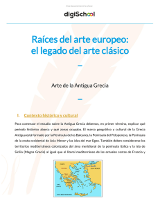 Raíces del arte europeo: el legado del arte clásico