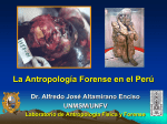 La antropología forense en el Perú