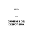 Historia de los Crimenes del Despotismo. 1869. PDF. 2