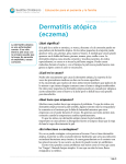 PE573S Atopic Dermatitis (Eczema) - Spanish