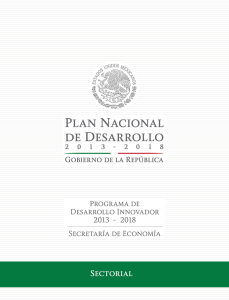 Programa de Desarrollo Innovador 2013-2018