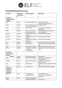 Susceptibilidad genética al asma