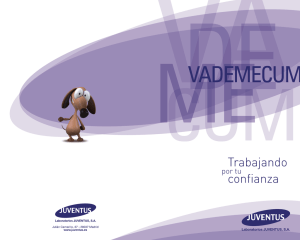 vademecum juventus - Laboratorios JUVENTUS