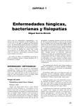 Enfermedades fúngicas, bacterianas y fisiopatías